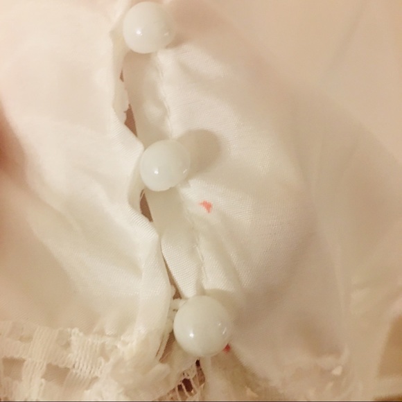 1 LEFT! DISCOUNTED! WHITE SUMMER LACE MIDI DRESS - Picture 8 of 8